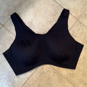 Knix catalyst sports bra Size 8 Fits 40D, 42D, 40DD, 42DD, 40E black high impact
